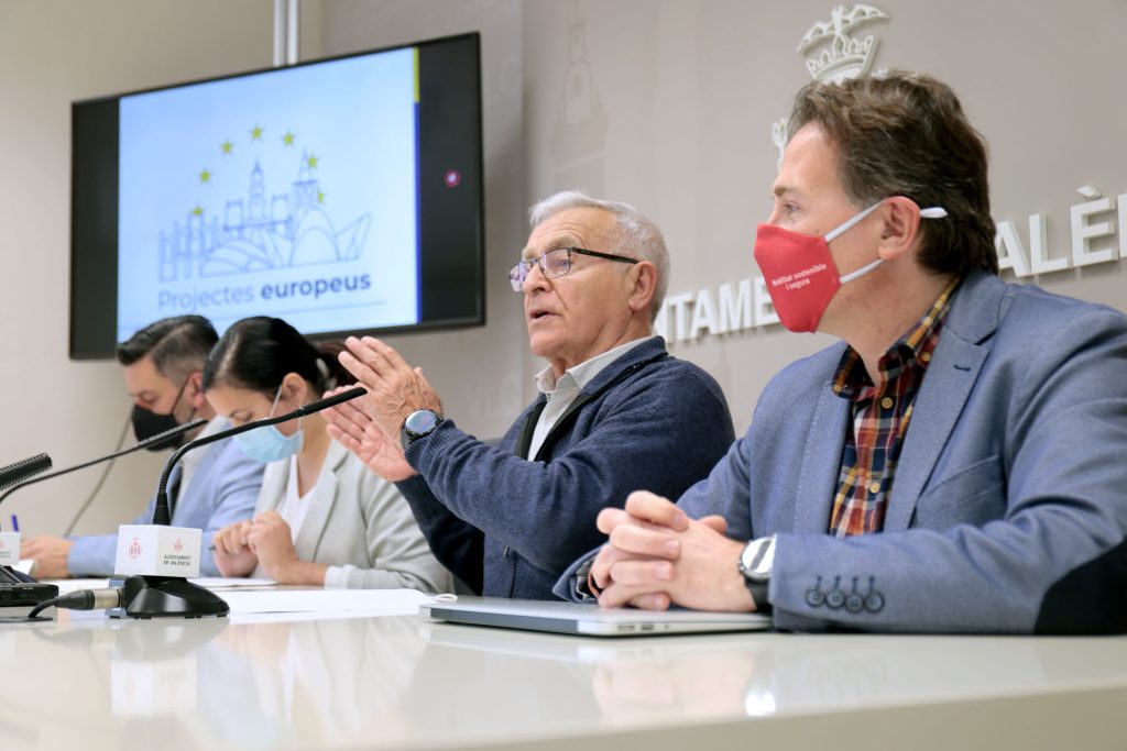 Imagen rueda de prensa Proyectos Europeos