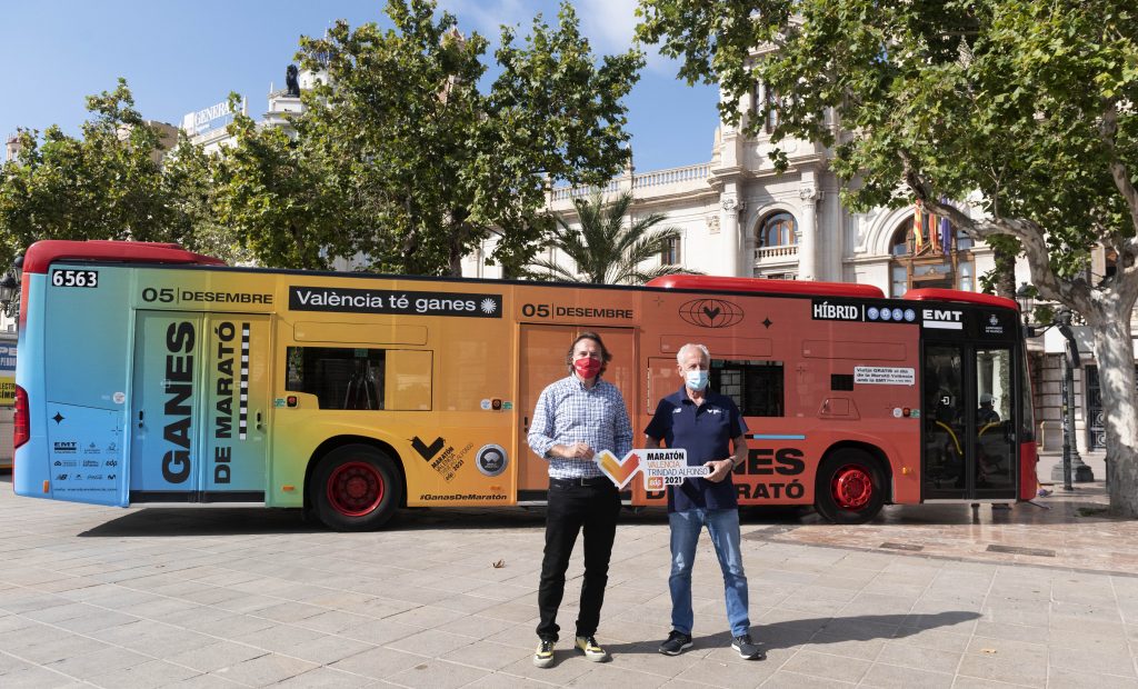 Imagen campaña Maratón Valencia 2021