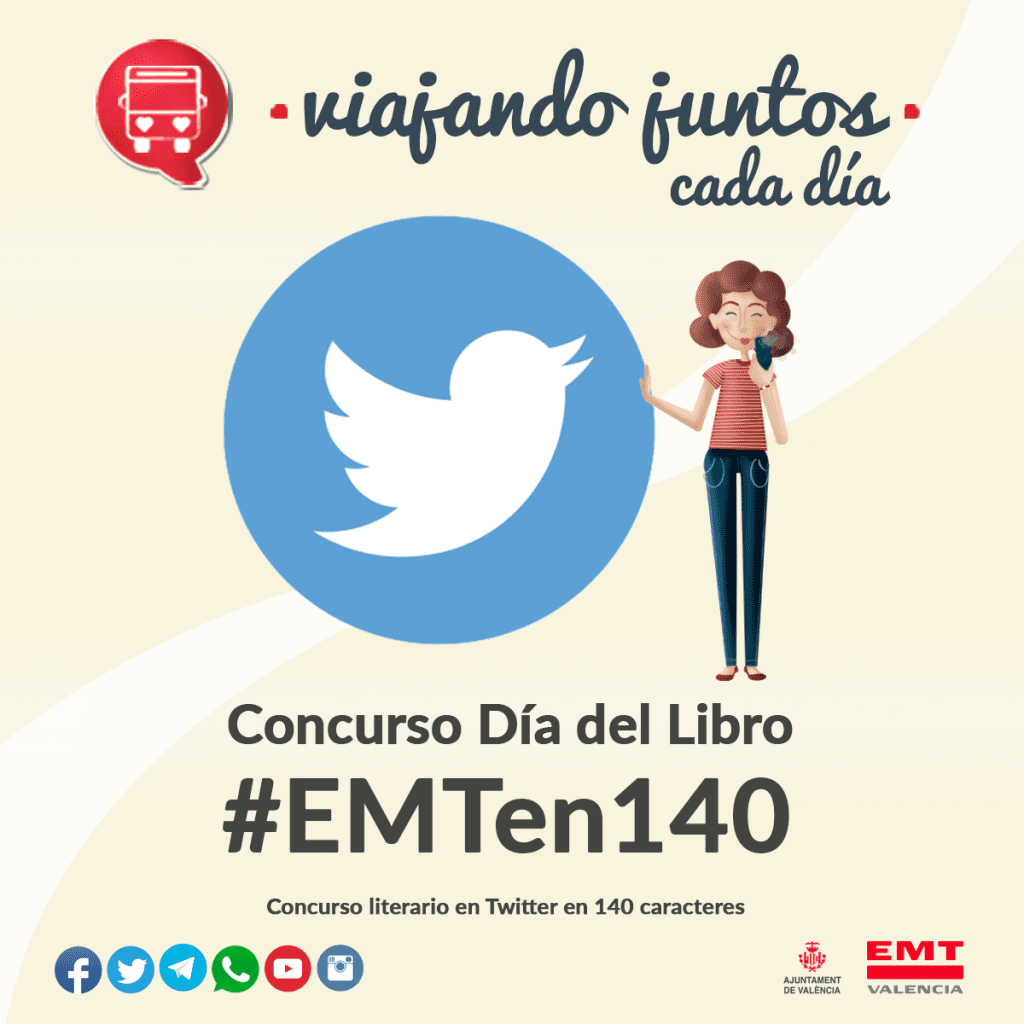 Imagen Concurso Día del Libro #EMTen140