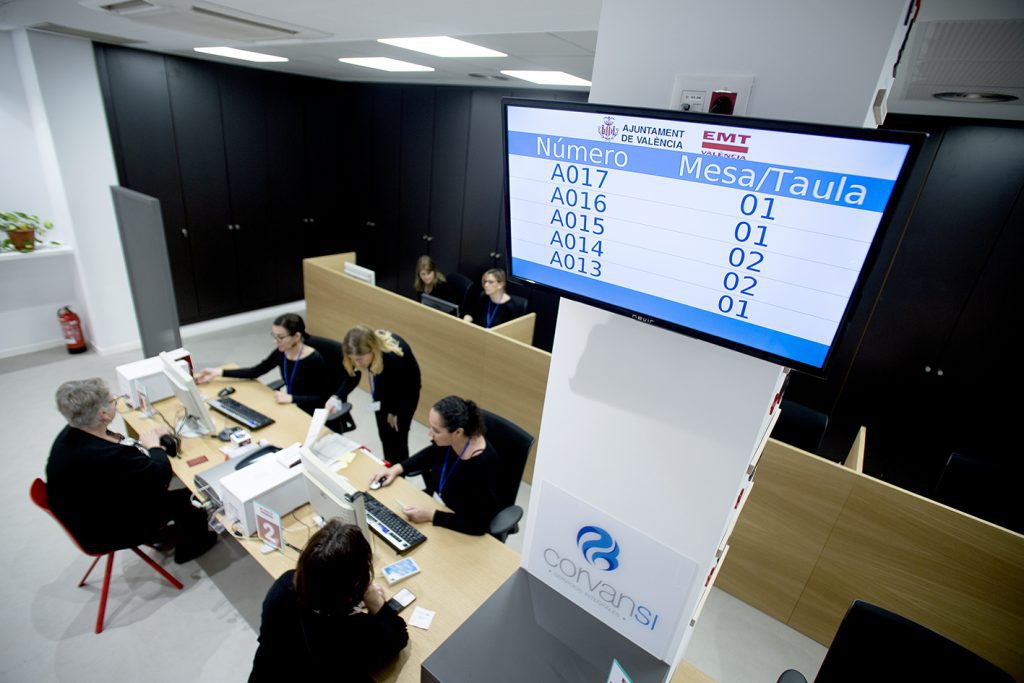Imagen de las oficinas de la atención de la ciudadanía