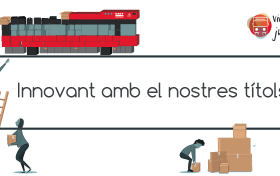 Imagen del cartel Innovant amb el nostres títols