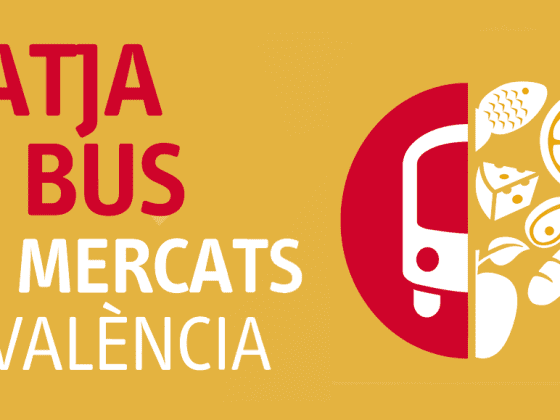 Imagen del cartel Viatja es Bus als mercats de Valéncia